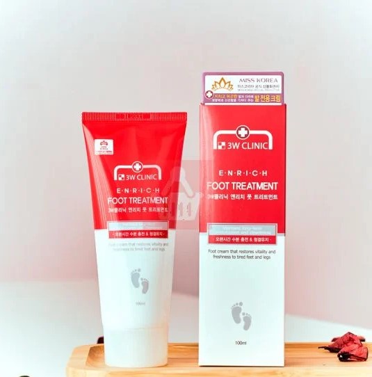 3W Clinic Enrich Foot Treatment Cream (Made in Korea)