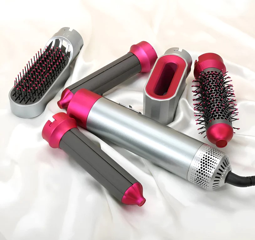 PROFESSIONAL VOLUMIZING HAIR BRUSH & STRAIGHTENEER