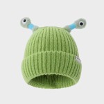 Winter Child Cute LED Little Monster Hat