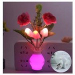 (4 Pcs) Romantic Auto Colour Changing Mushroom light