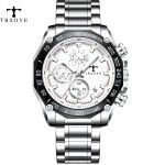 TRSOYE 6617 Multi-Function Business Style Men's quartz Wrist Watch